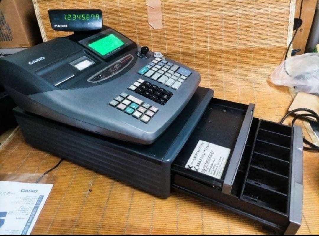 カシオレジスター　TE-2100　フル設定無料　長期使用可能　911772