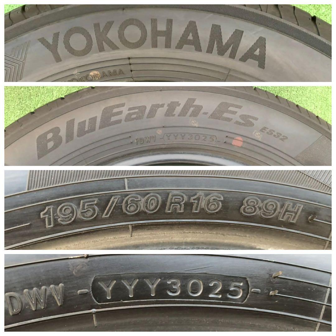 195/60 R16 YOKOHAMA BluEarth-ES32ラジアルタイヤ
