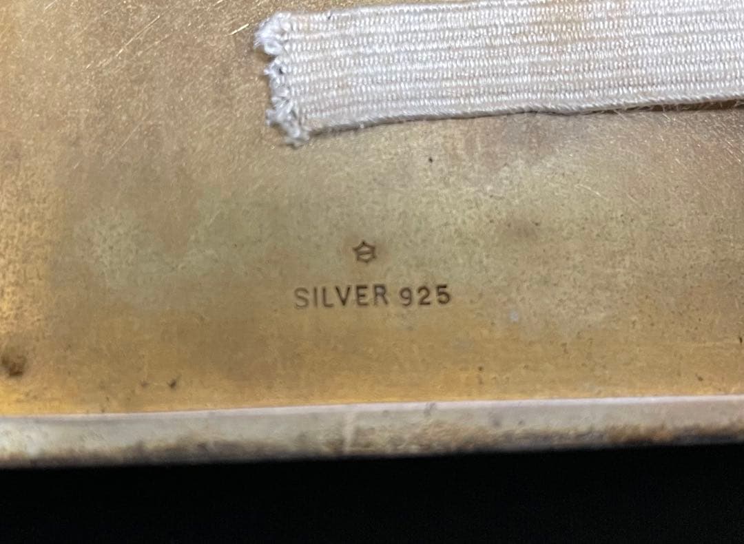【銀製】【SILVER925】シルバーシガレットケース