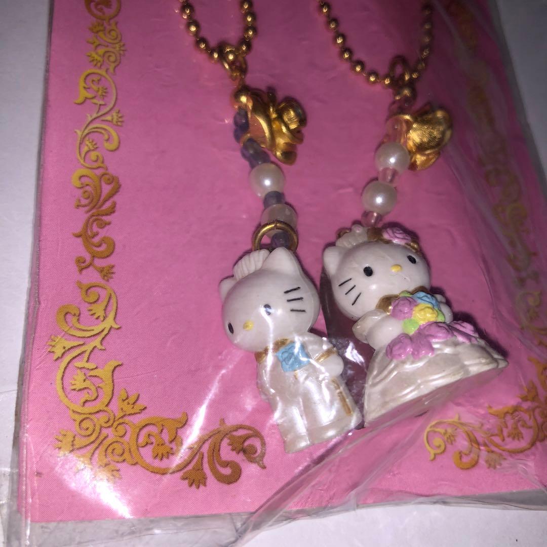 d*2様 ハローキティ ダニエル ウェディング ペア ストラップ 2001年 激