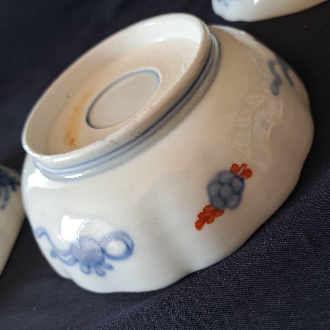 「ご成約者」です。 色絵古伊万里 皿3客セット 骨董アンテ