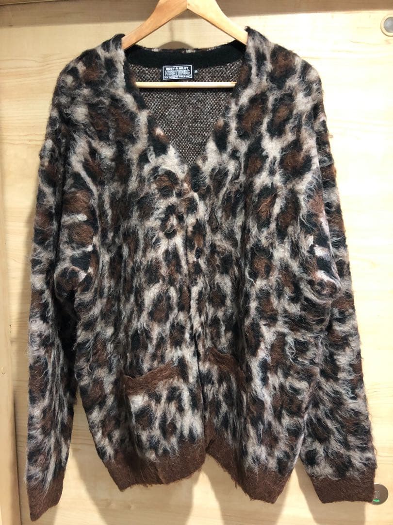 ヒステリックグラマー モヘアカーディガン