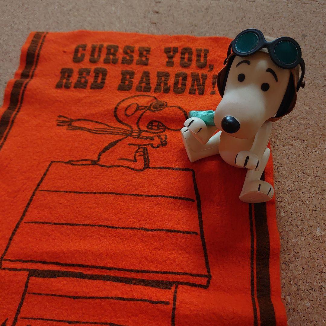 Snoopy flying Ace バナー&フィギュア ビンテージ