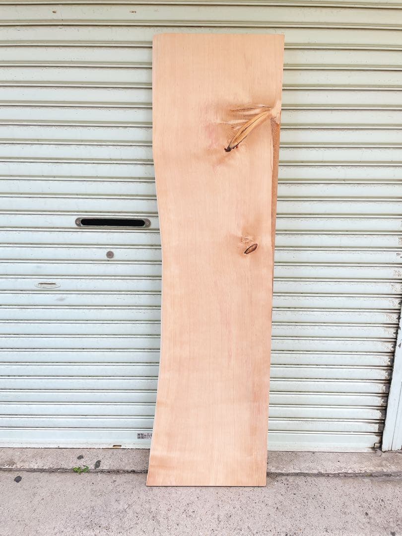 天然　スプルース 一枚板　デスク/カウンターテーブル/棚板/天板/看板材/レジン