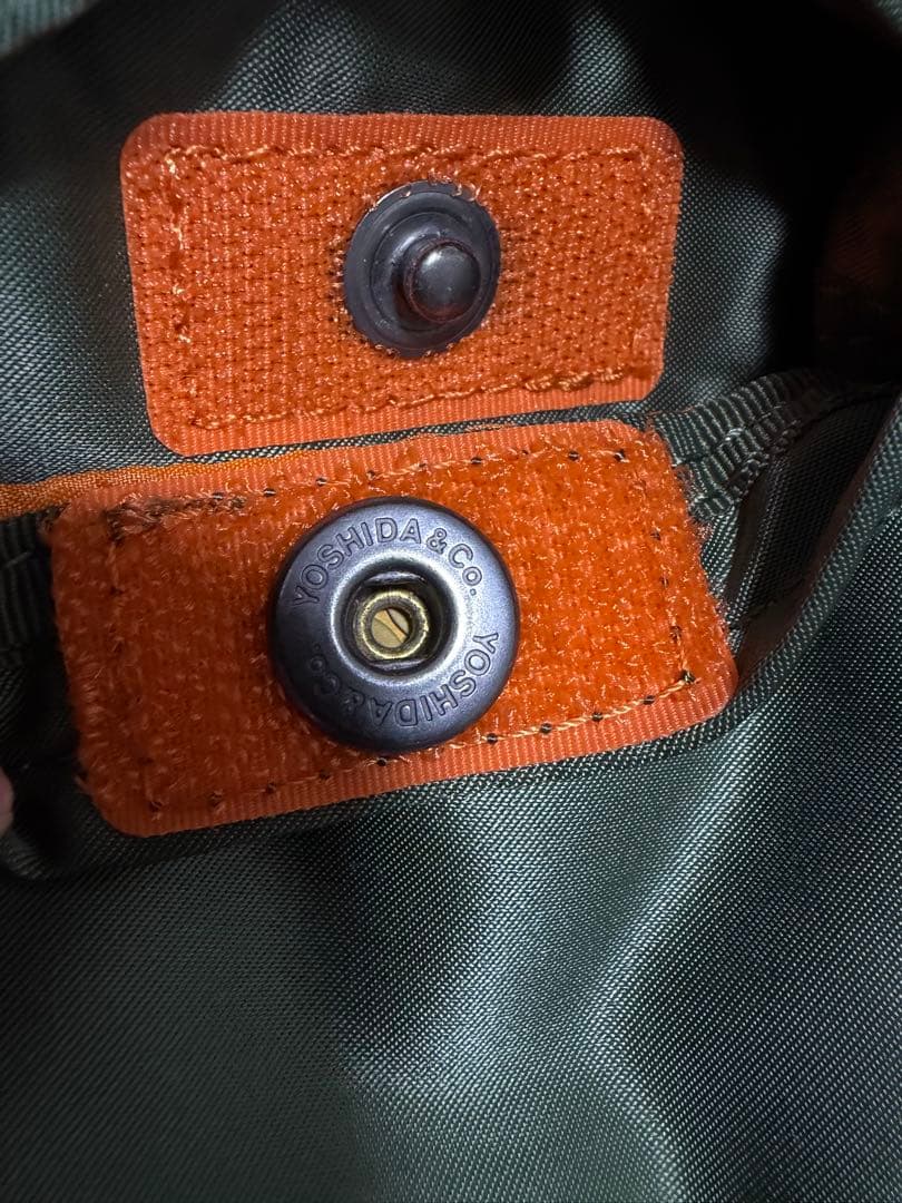 極美品　現行　porterタンカー ウエストバッグ セージグリーン