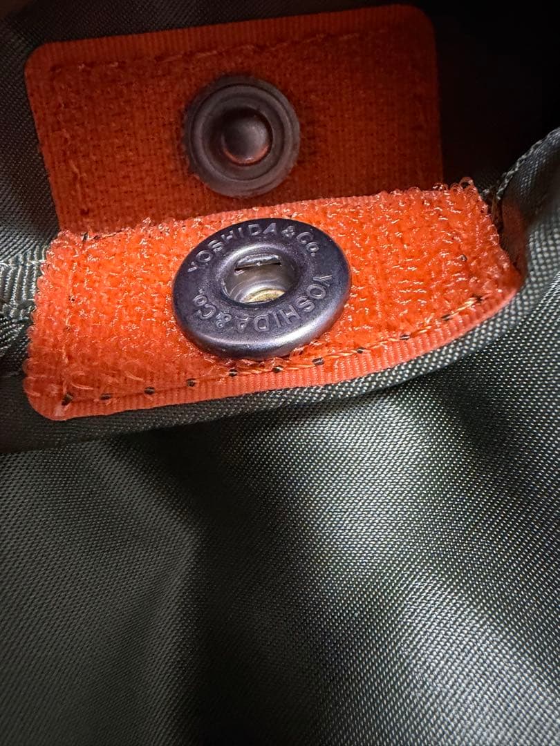 極美品　現行　porterタンカー ウエストバッグ セージグリーン