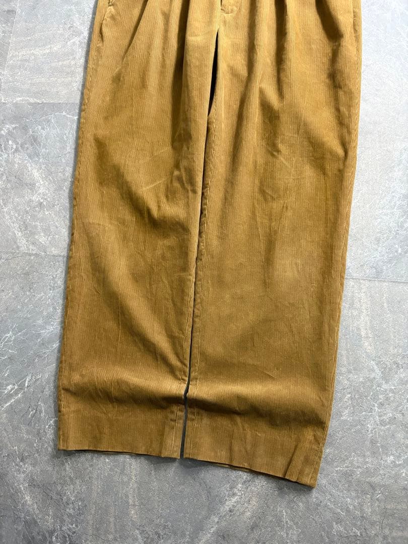 パンツ Ralph Lauren 2tuck wide corduroy pants