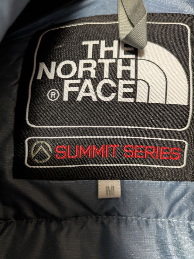 ザ・ノース・フェイス　ダウンジャケット　青　Мサイズ　サミットシリーズ