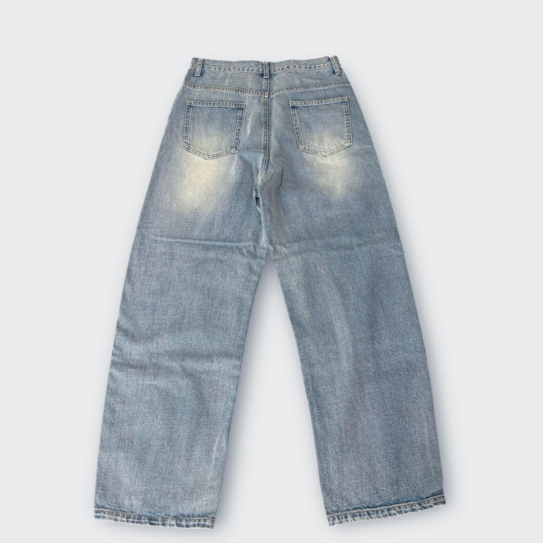 黒新品タグ付AnnaKerry アンナケリー　カーブデニムパンツ　40