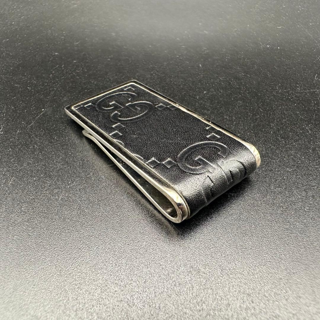 極美品✨　GUCCI　マネークリップ　インターロッキング　ロゴ　刻印　1506
