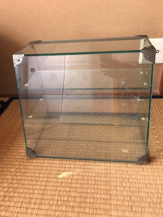 アンティーク　什器　ヴィンテージ全面ガラスショーケース