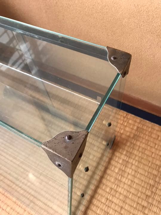 アンティーク　什器　ヴィンテージ全面ガラスショーケース