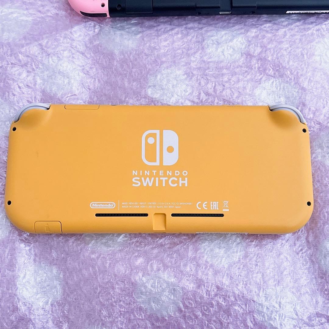 Switchライト　イエロー+充電器