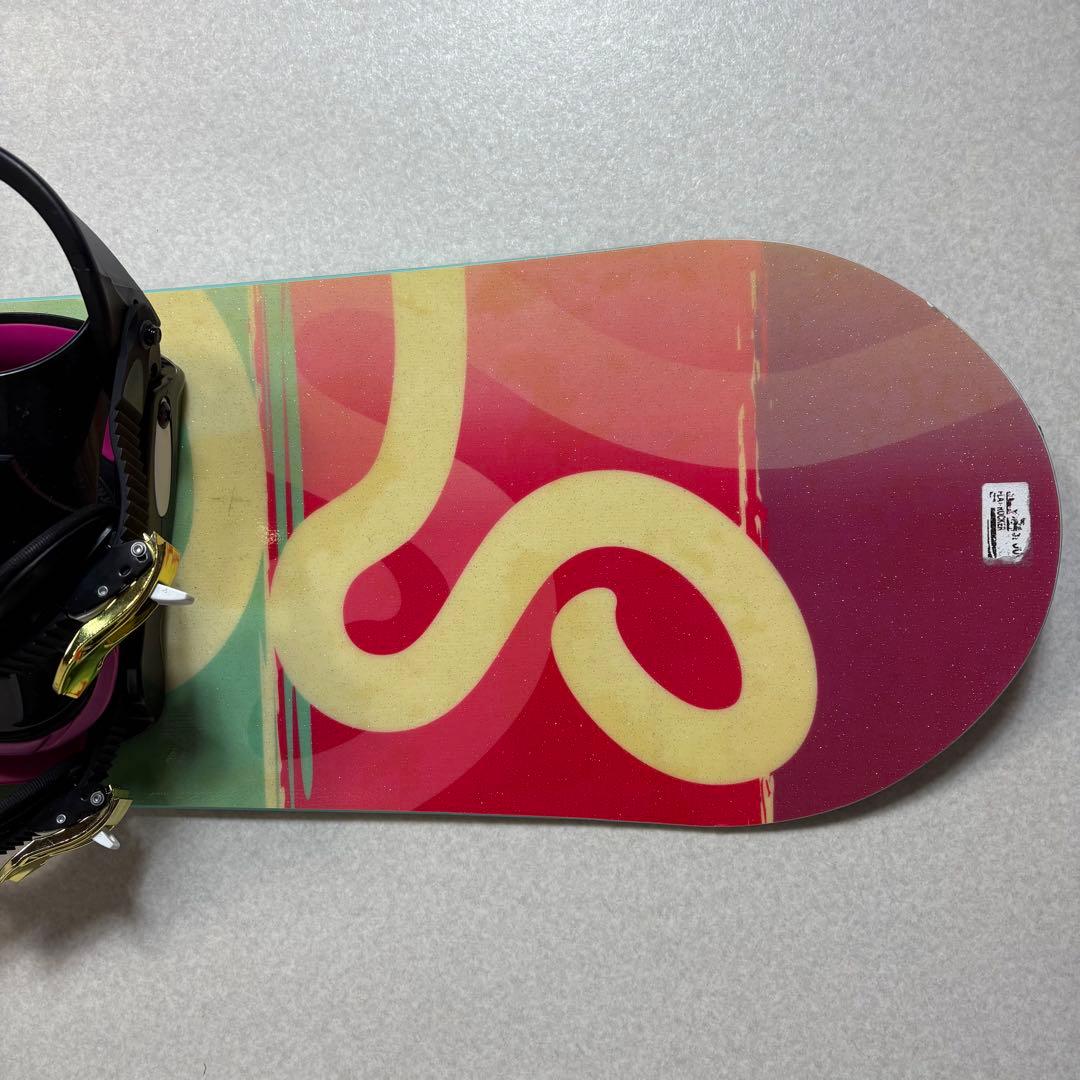 spoon rouge スノーボード 142cm S/Mビンディング レディース