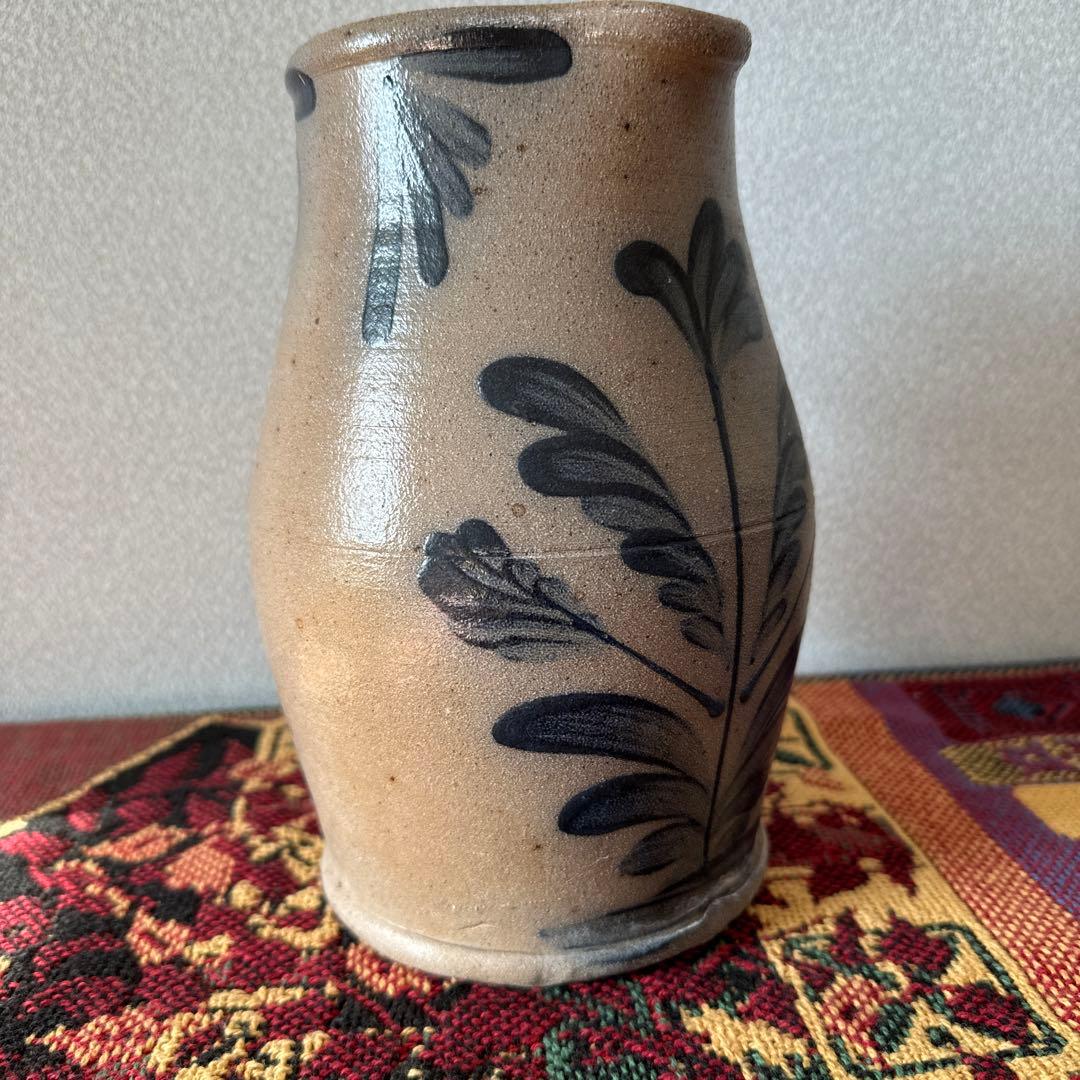 USA【Rowe Pottery】ローポタリー ピッチャー　水差し カントリー