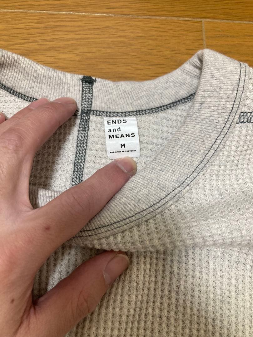 トップス ENDSa and MEANS Waffle Thermal
