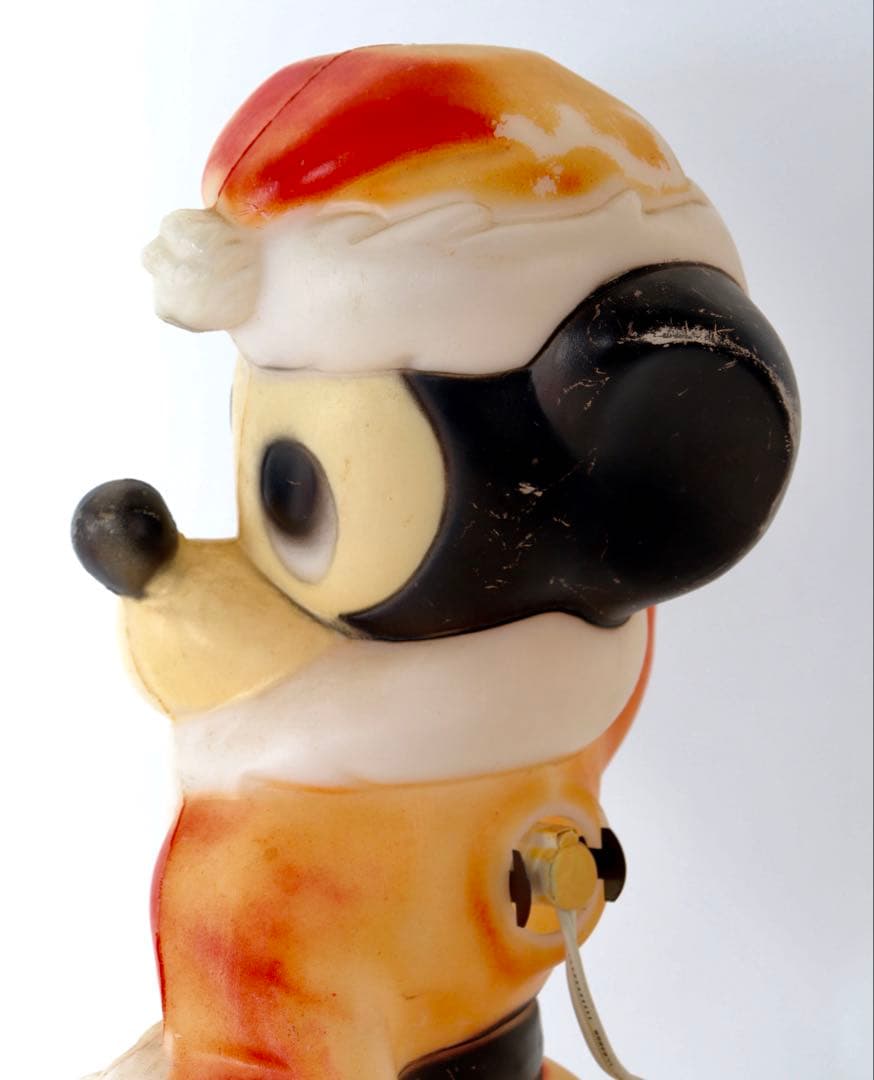 ビンテージ・ミッキーマウス・クリスマス・ランプ 39cm