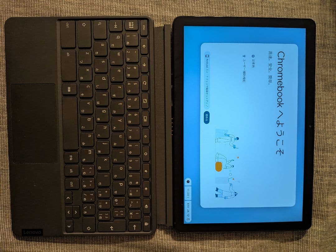 Chromebook本体 Lenovo IdeaPad Duet Chromebook 2in1