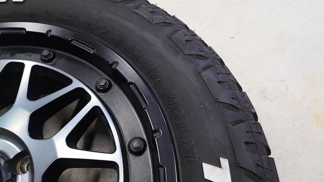 ナイトロパワー☆スティンガーM29☆モンスタタイヤ225/65R17☆中古品☆
