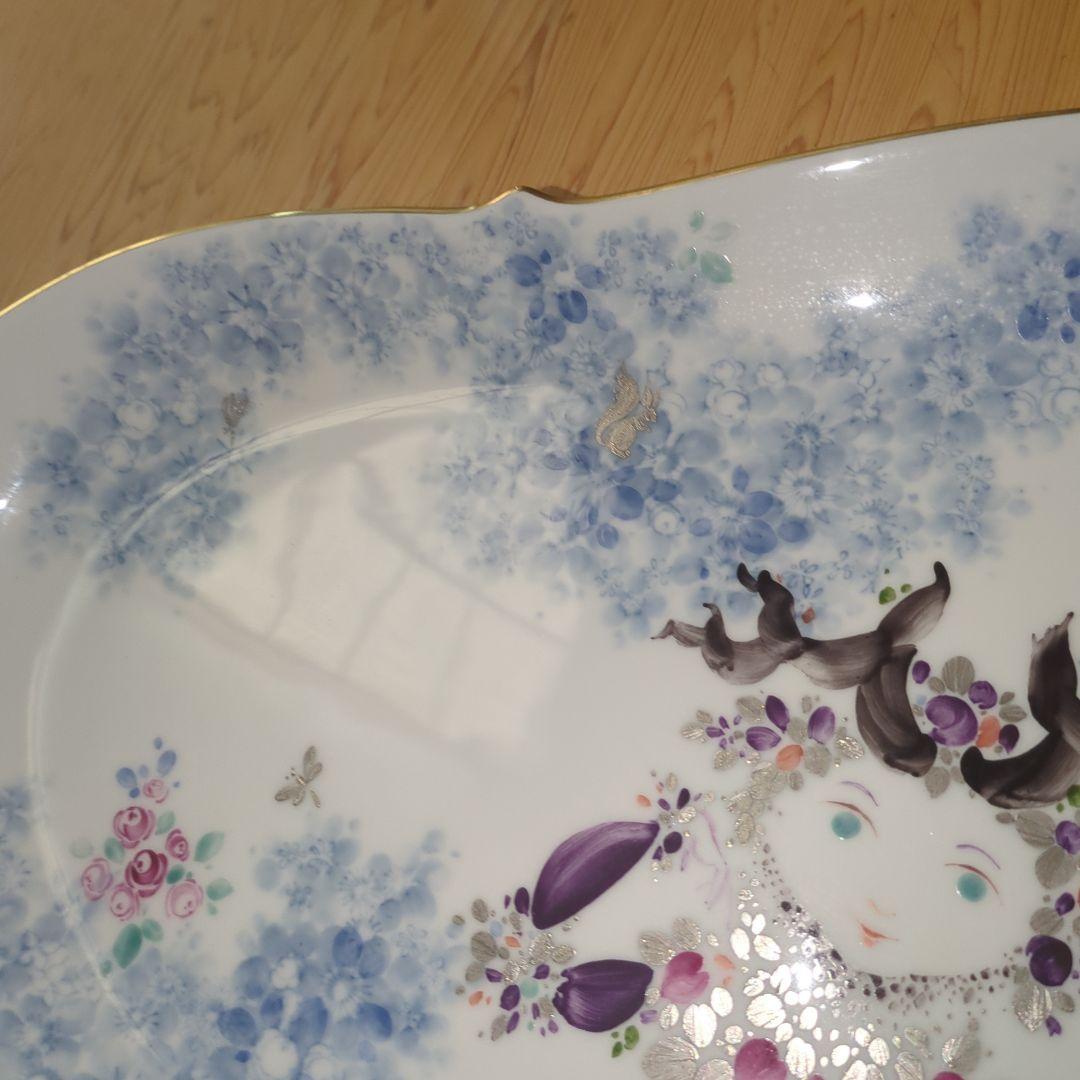 長月ページ マイセン、オーダ物ビックサイズ陶器約55センチ真夏の夜の夢