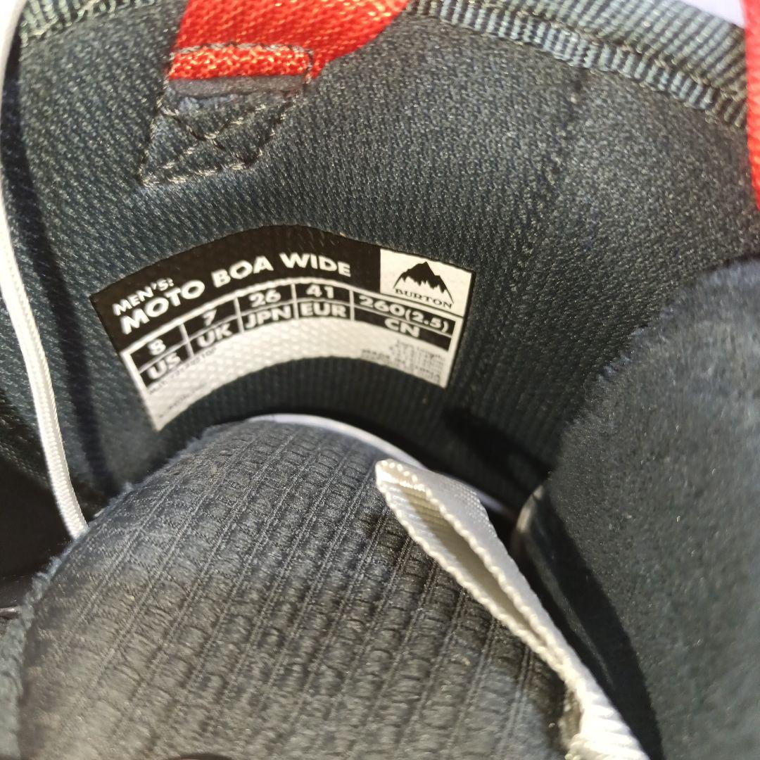 スノーボード 26cm BURTON MOTO BOA WIDE