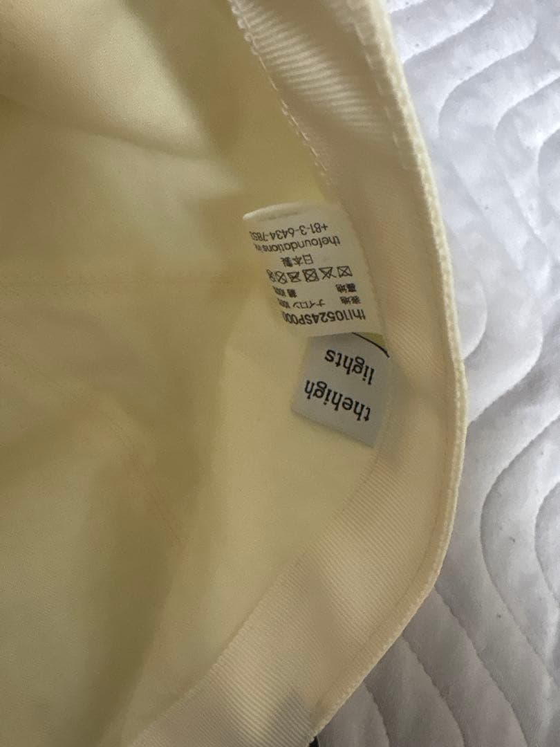 帽子 thehighlights soft 'cap' white/black