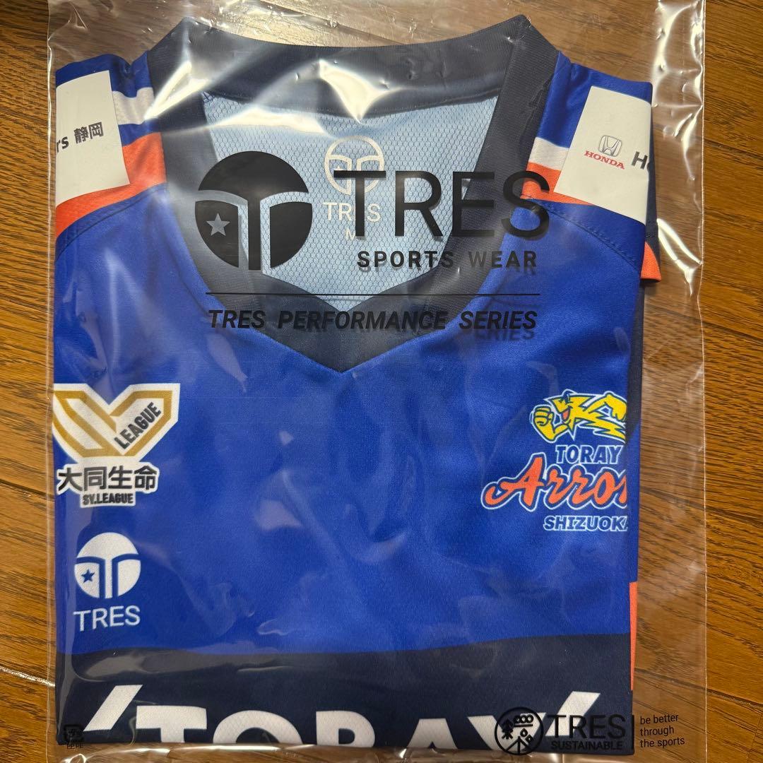 東レアローズ静岡 ファンクラブ特典 サイン入りオーセンティックユニフォーム