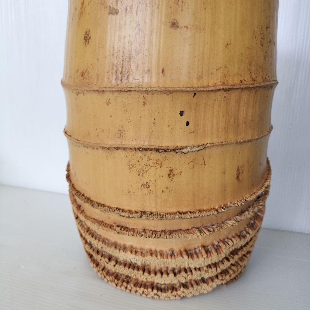 【最終お値下げ！】花器　嵯峨御流　根付二重筒