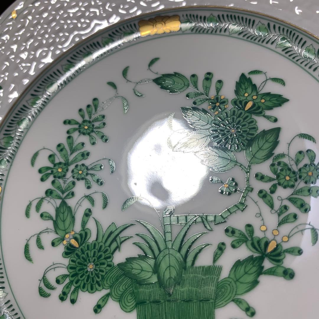 美品☆ヘレンド ①インドの華 19cmプレート