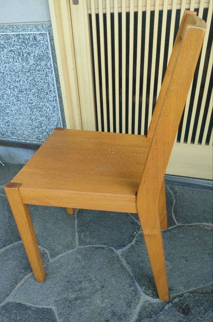 Taka　MUJI 無印良品 タモ材 椅子 チェア 2セット