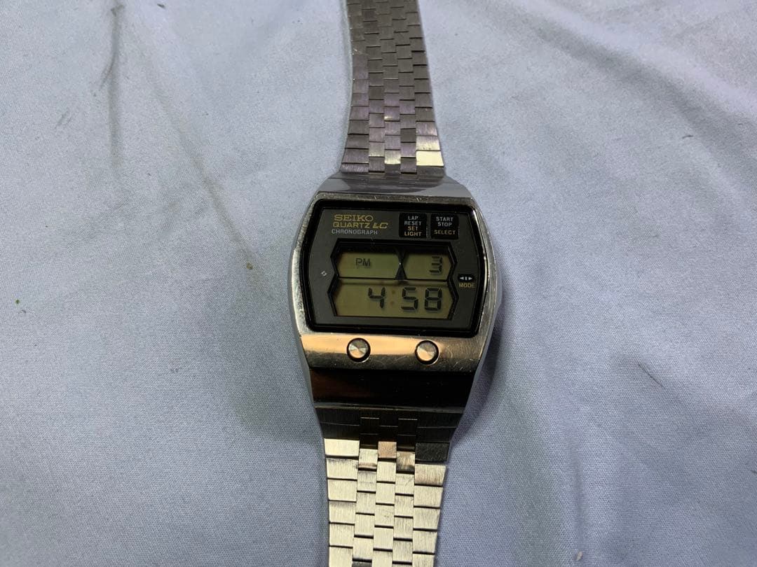 【激レア】　SEIKO Quartz LC クロノグラフ　0634-5001