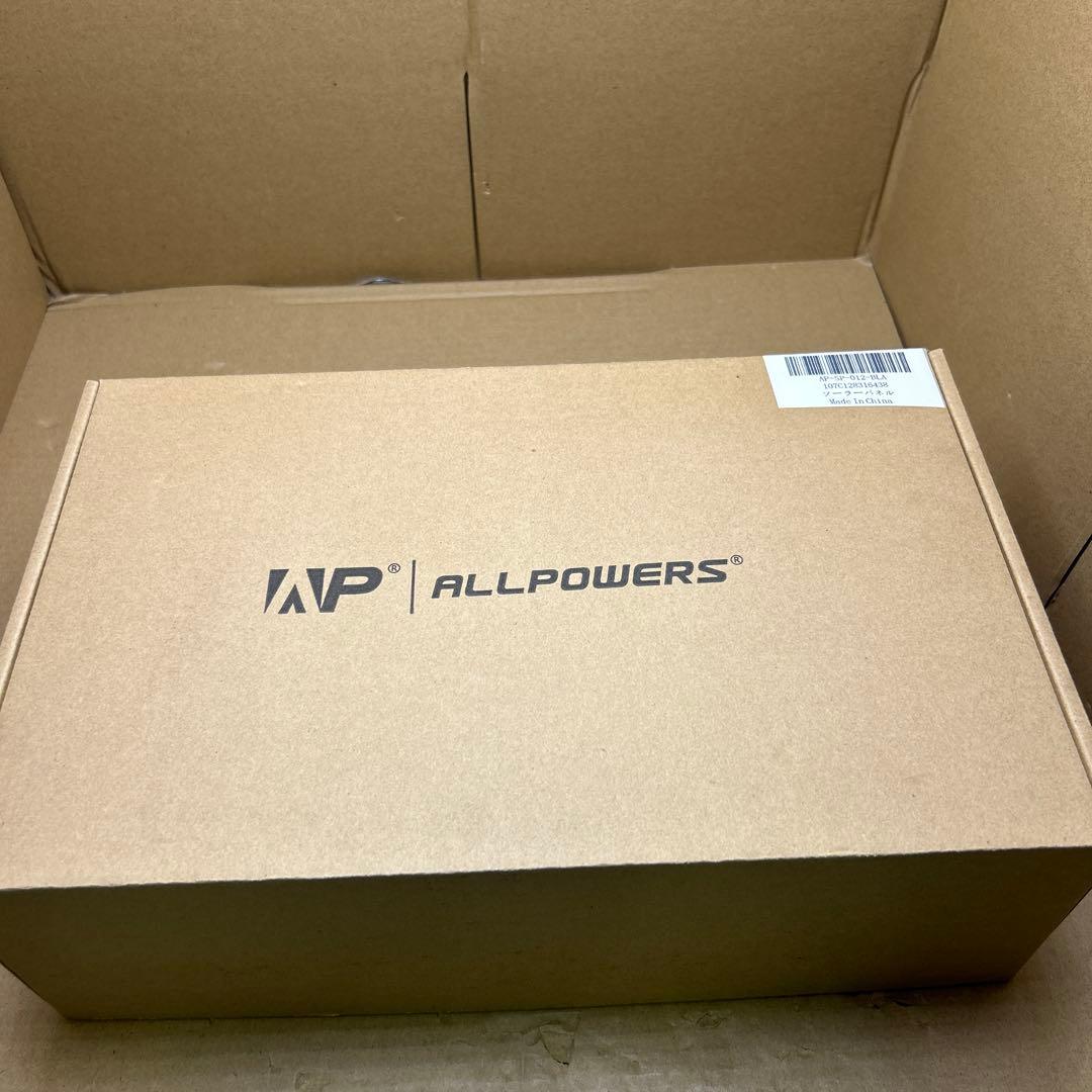 ALLPOWERS 100w ソーラーパネル　AP–SP–012-BLA