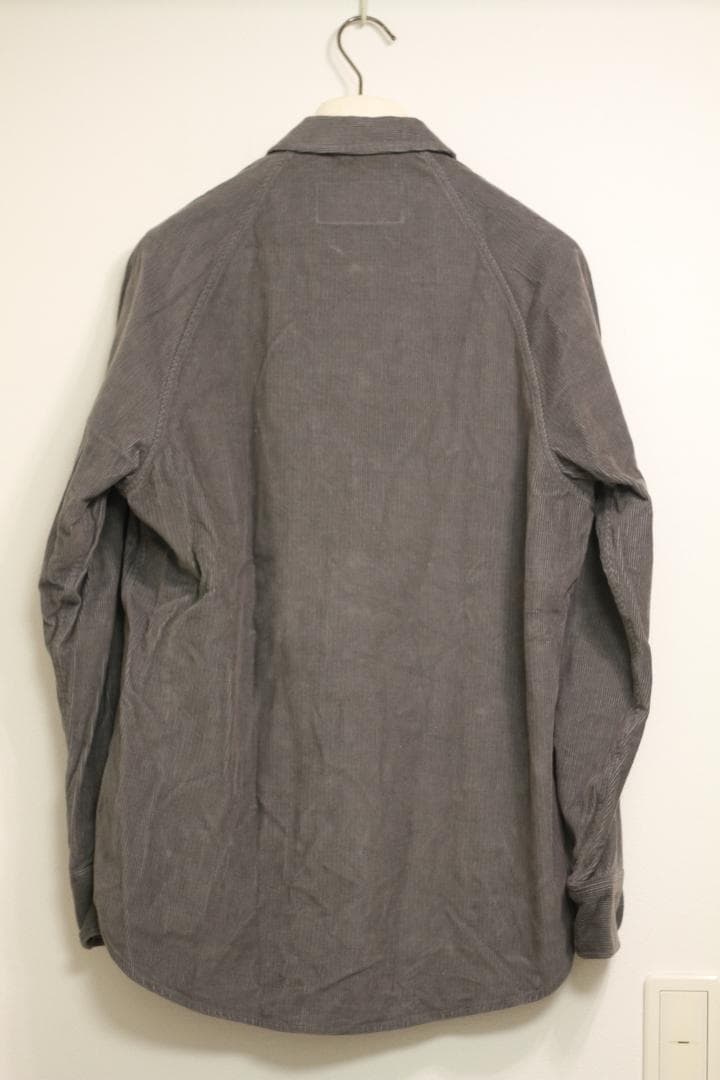 【良品】S.E.H KELLY コーデュロイ ラグラン オーバー シャツ M