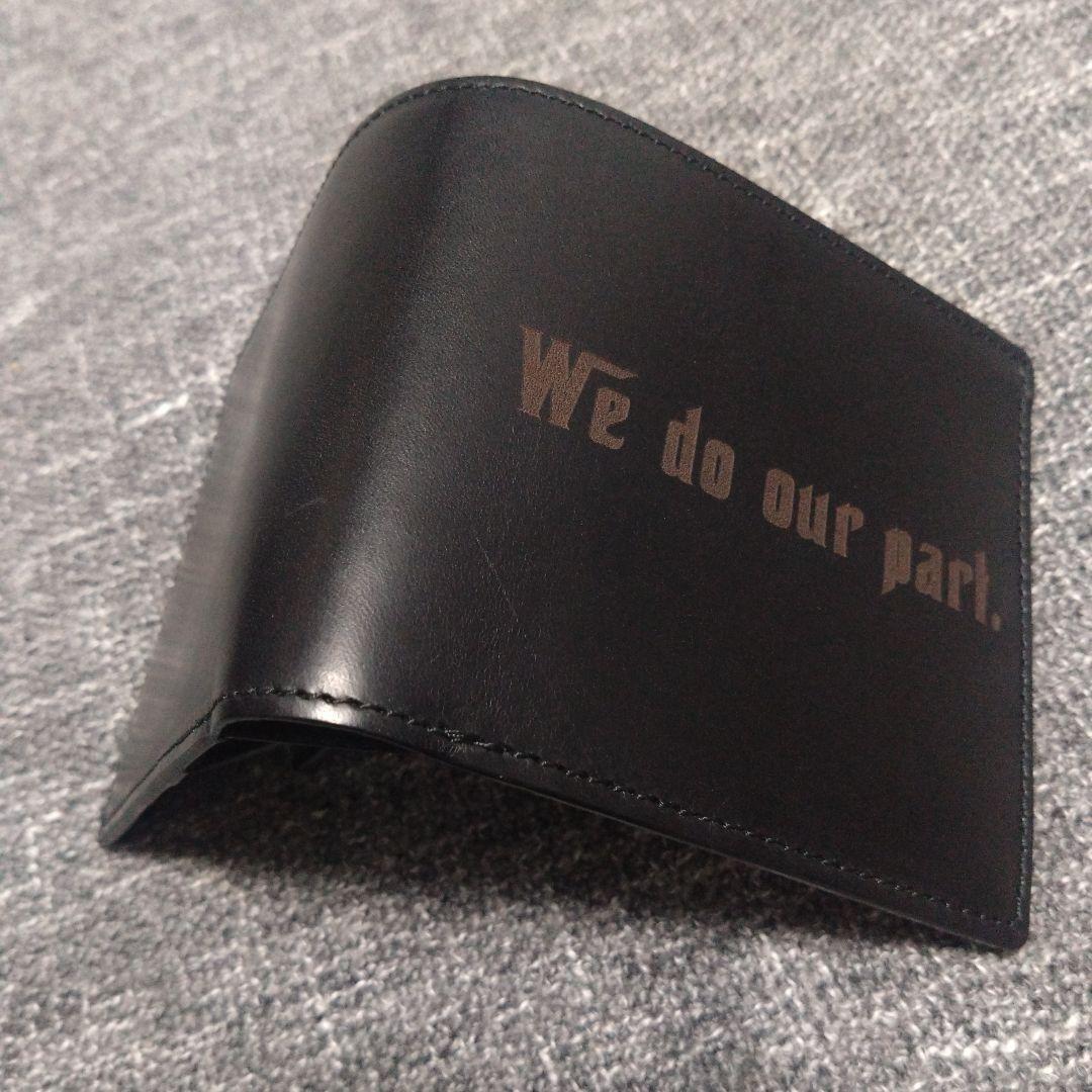 【KICHIZO by PORTER × A.P.C.】未使用 黒革2つ折り財布