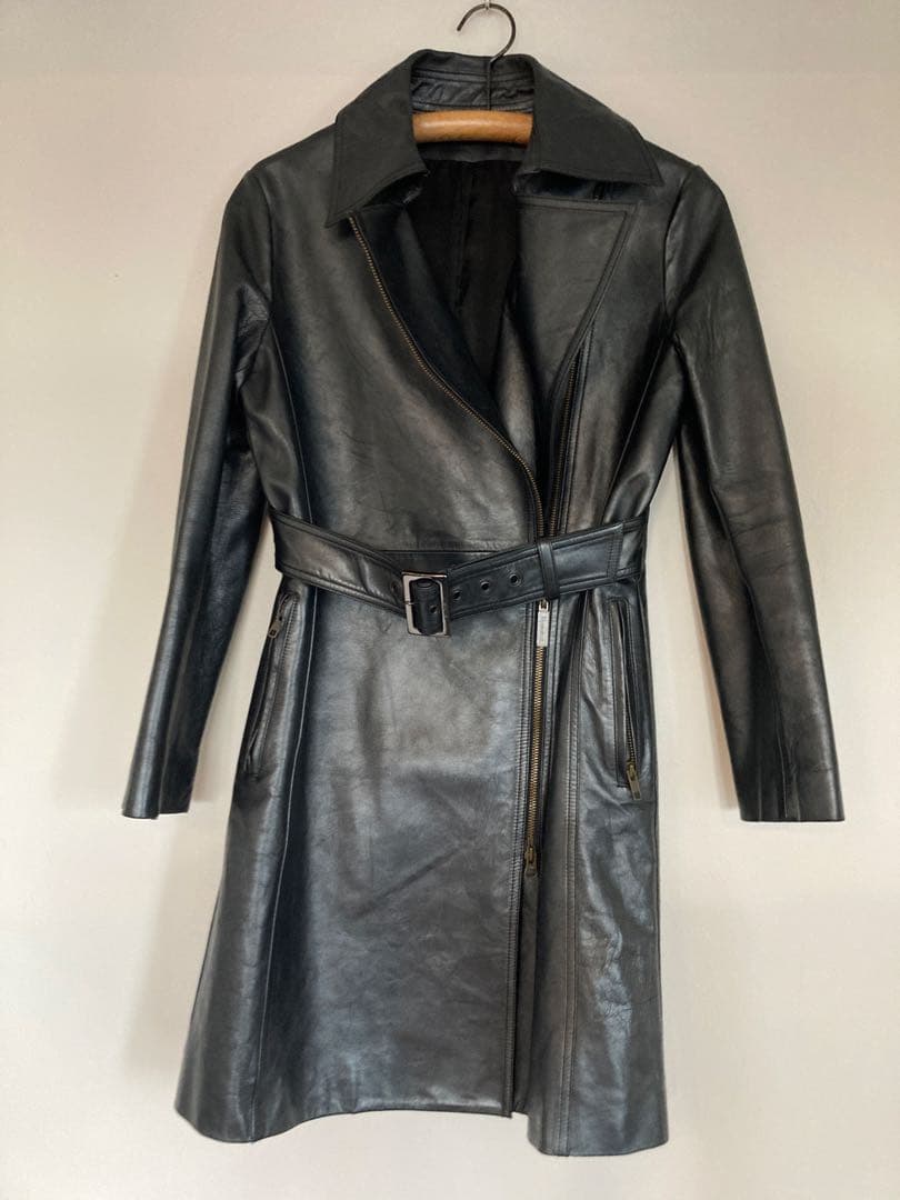 【希少品】HYSTERIC GLAMOUR Hysterics本革レザーコート