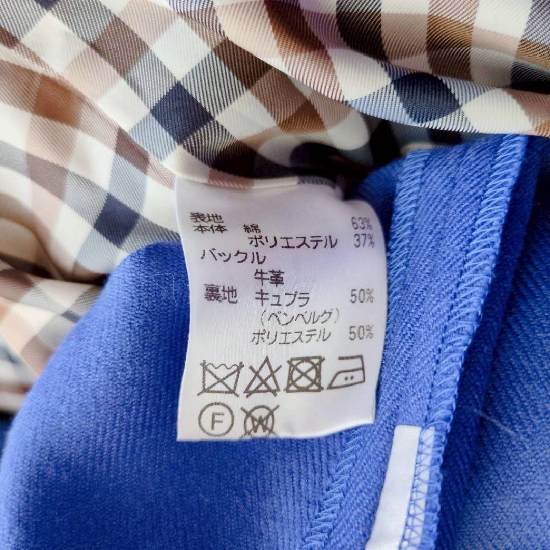 ◾︎極美品 近年モデル◾︎ アクアスキュータム トレンチコート ブルーライナー 6