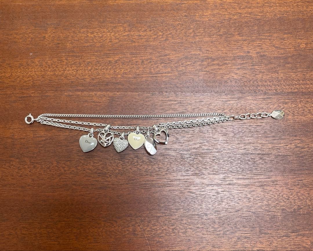 クリスチャンディオール ハートロゴ ブレスレット