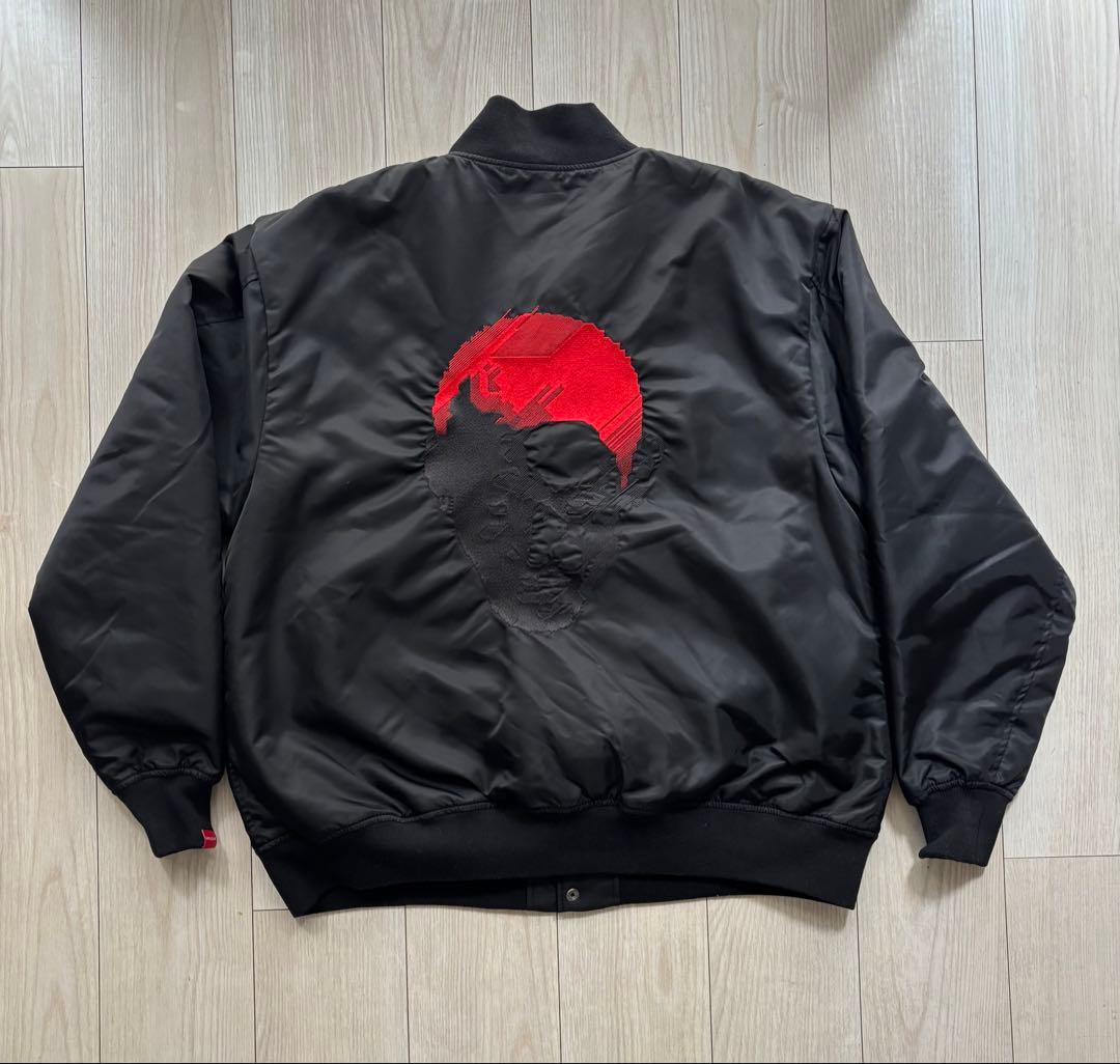 【入手困難】 APPLEBUM 限定BLACKWORM ロッドマンスタジャンXL