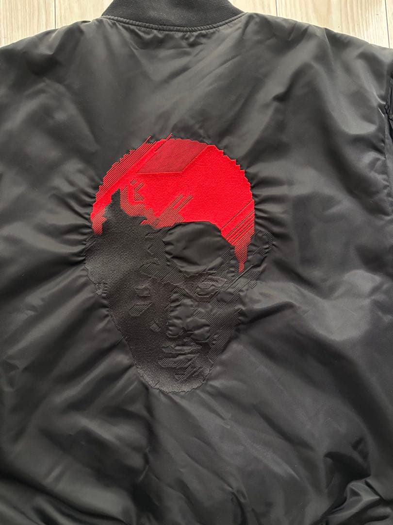 【入手困難】 APPLEBUM 限定BLACKWORM ロッドマンスタジャンXL