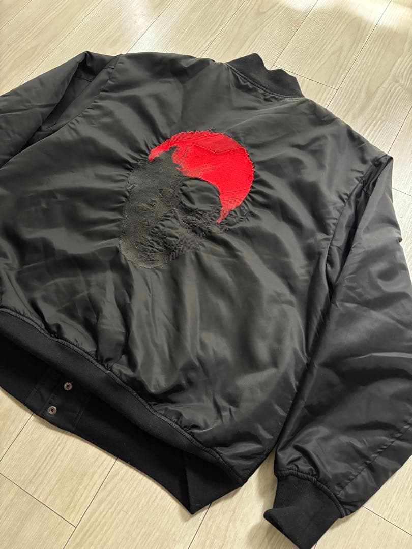 【入手困難】 APPLEBUM 限定BLACKWORM ロッドマンスタジャンXL