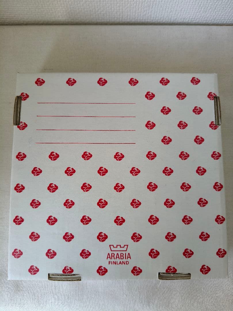 【美品】箱付き ARABIA ボタニカ ローズ プレート