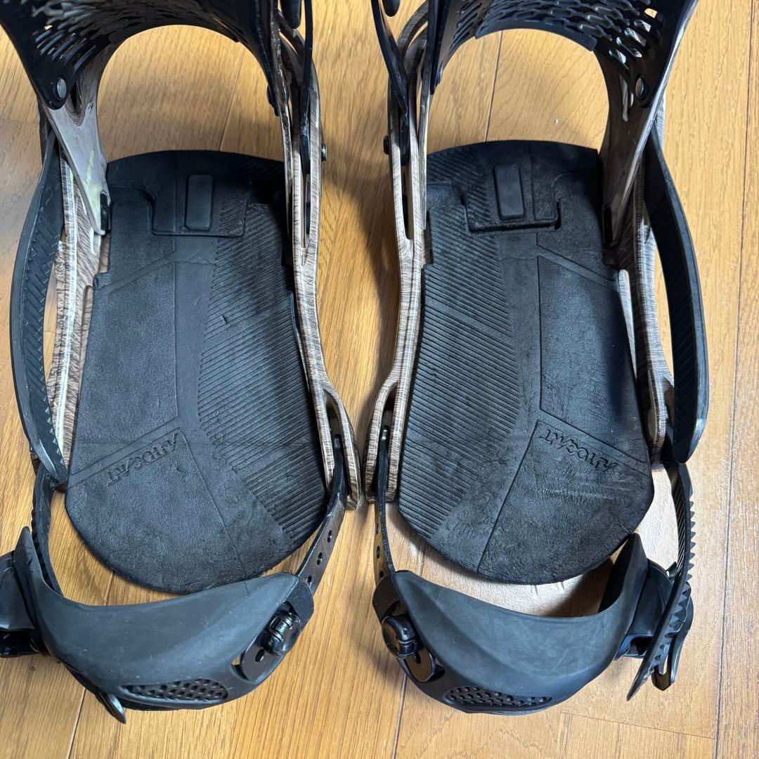 メンズ Burton ジェネシス Re:Flex スノーボードバインディング M