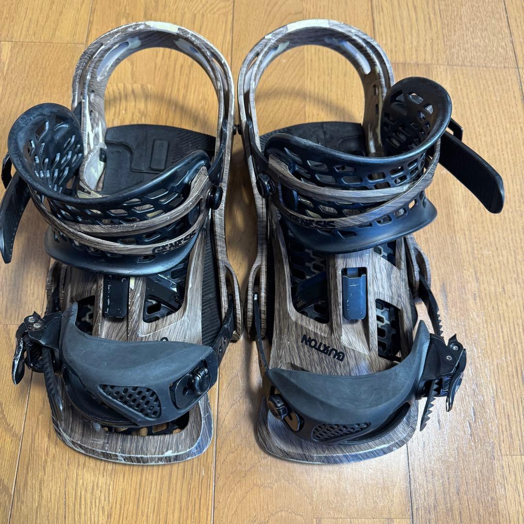 メンズ Burton ジェネシス Re:Flex スノーボードバインディング M