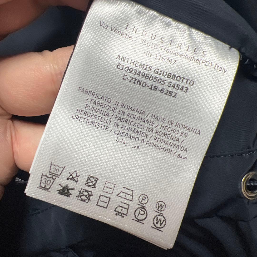 MONCLER モンクレール　ANTHEMIS ナイロンコート　ネイビー　0