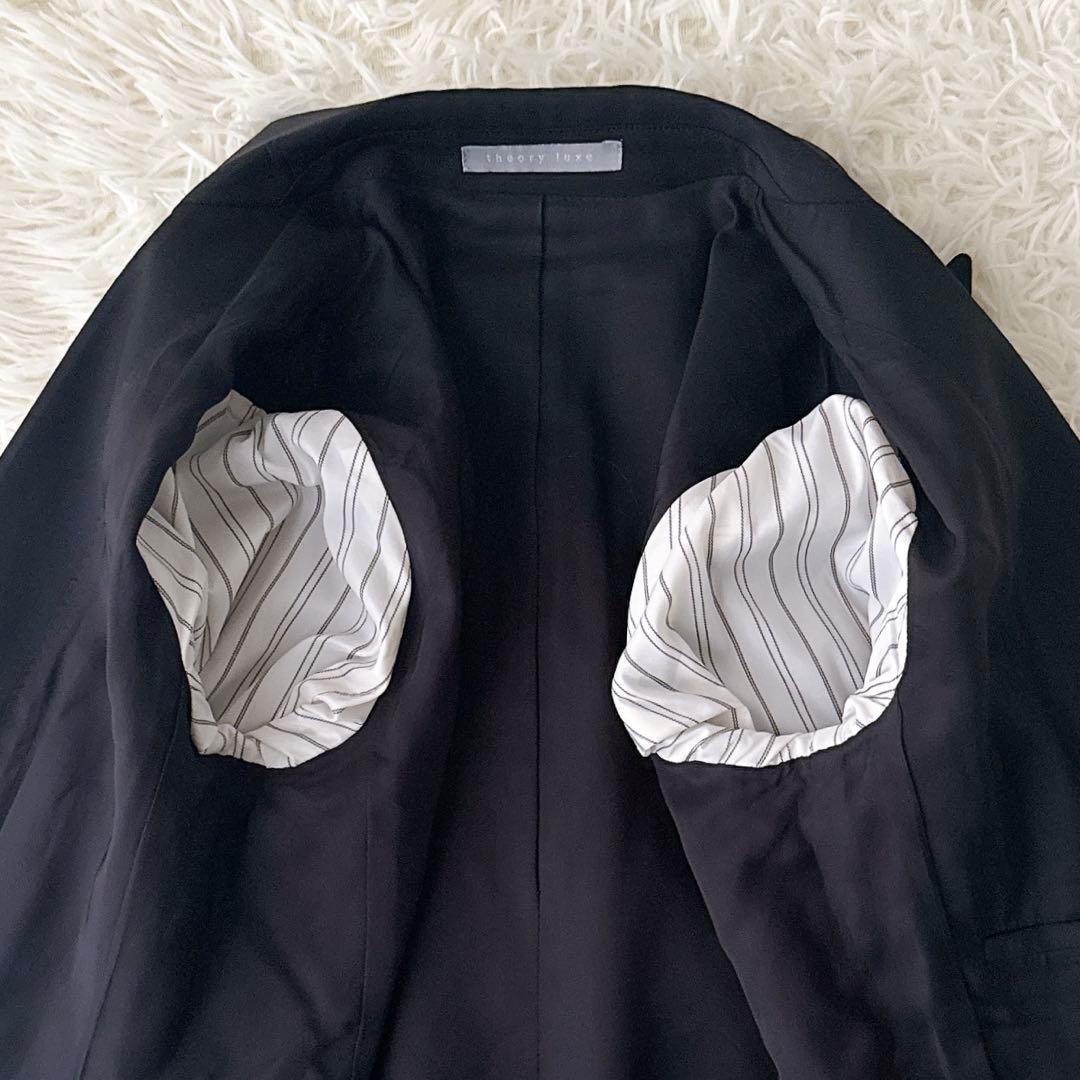 美品✨セオリーリュクス EXECUTIVE パンツスーツ セットアップ 黒 38