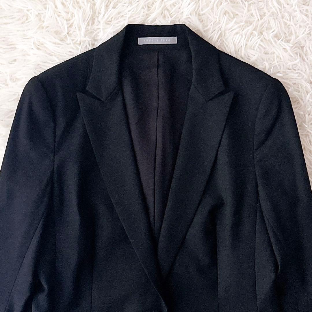 美品✨セオリーリュクス EXECUTIVE パンツスーツ セットアップ 黒 38