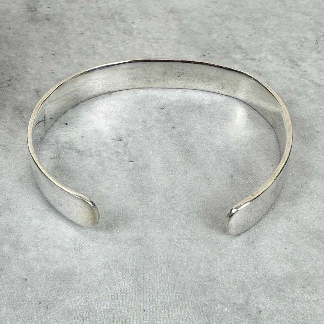 HOPI ホピ族 オーバーレイ シルバーバングル ウェーブデザイン