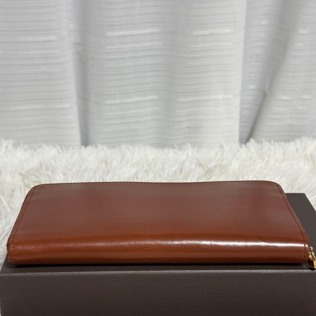 ⭐️未使級⭐️ココマイスター　ブライダルレザー　ラウンドファスナー　長財布
