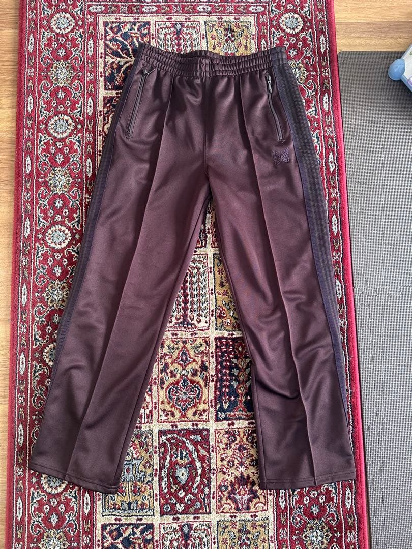 ゆ*ー様 Needles トラックパンツ　ブラウン パープル