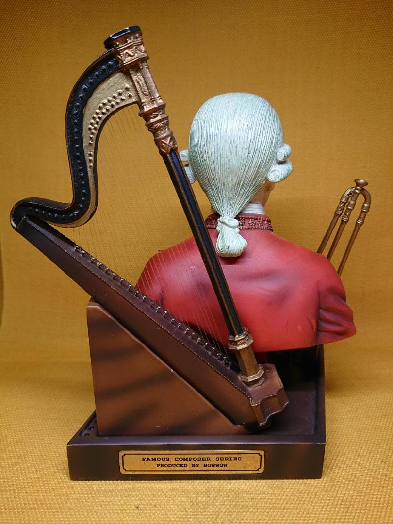 ビンテージ　音楽家　モーツァルト　置物　インテリア　工芸品　美術品　A1453